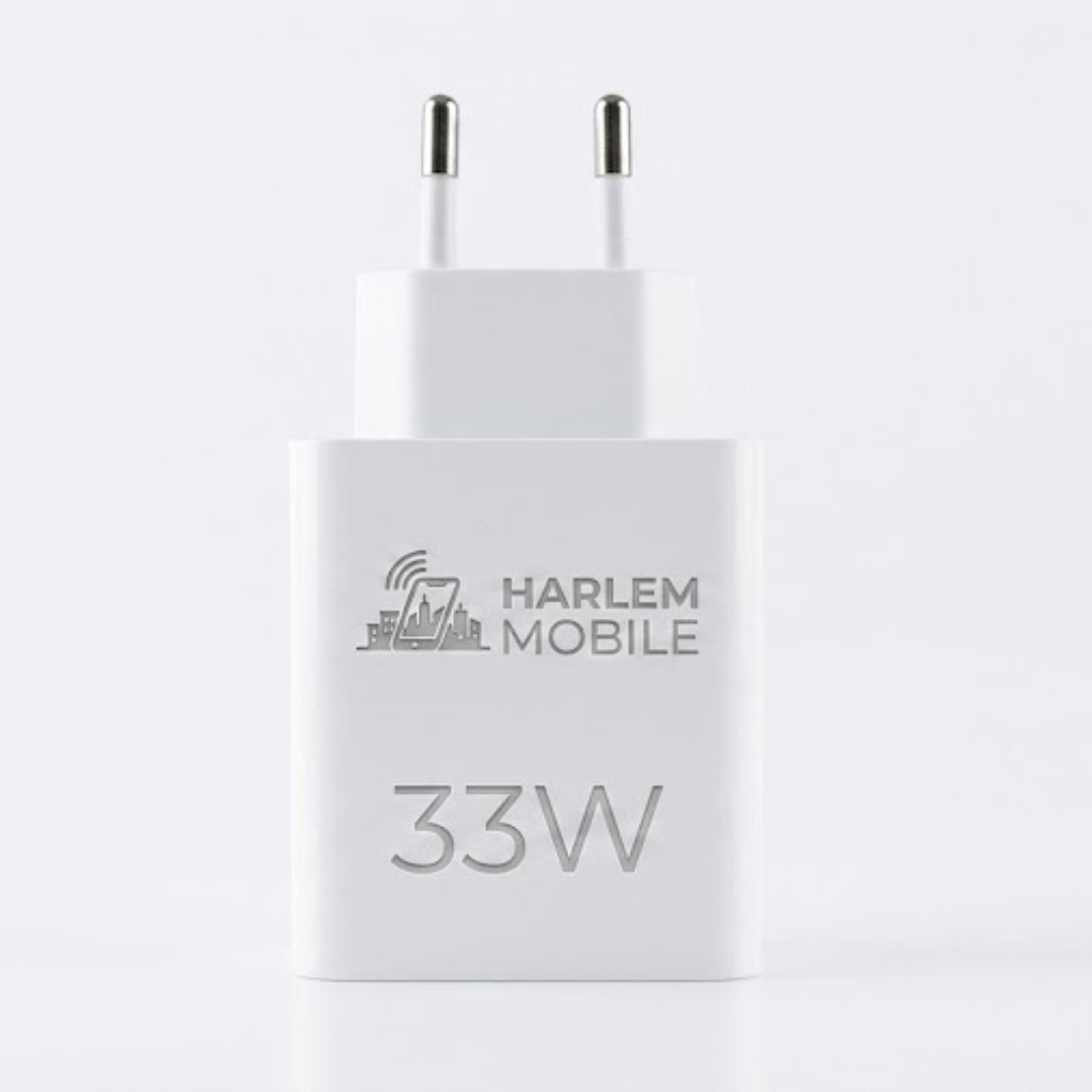 Harleem Mobile Product (1) Harlem Mobile 33W Fast Wall Charger Adapter - Image 1